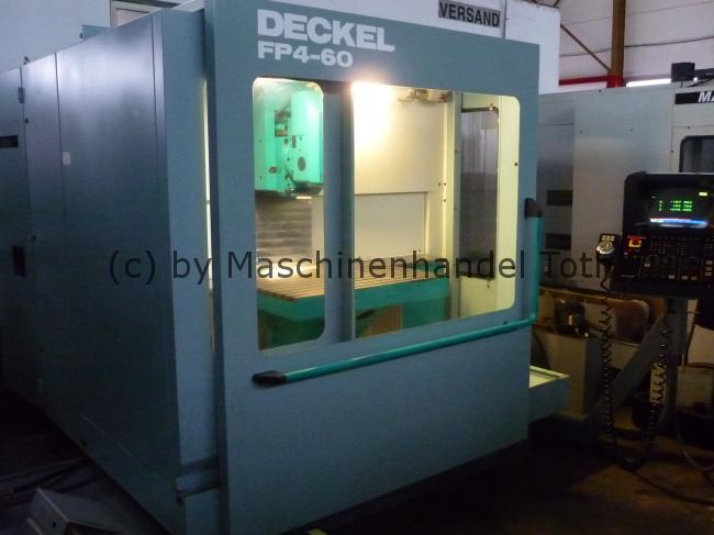 Cnc Frasmaschine Deckel Fp 4 60 Wegen Geschaftsaufgabe Maschinenhandel Toth