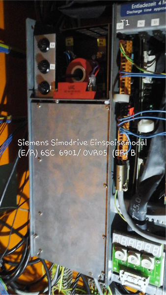 Siemens Simodrive Einspeisemodul (E/R 6 SC 6901 / OVR 05 (ER) B