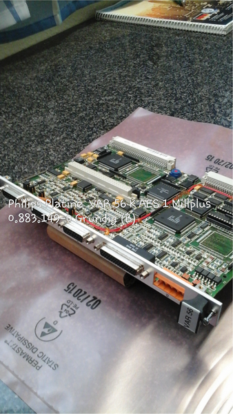 Philips Platine VAR 56 K, AES1 Millplus, 0.883.149-0 Grundig (B)
